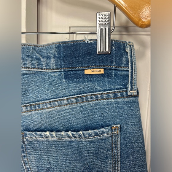 🆕MOTHER 👵The Mid Rise Dazzler Ankle Step Fray in Something To Remember Sz 28 - Picture 12 of 16